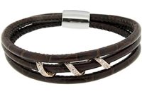 Bracciale Augusta De Carolis Donna in Pelle BR2-205 - BR2-205